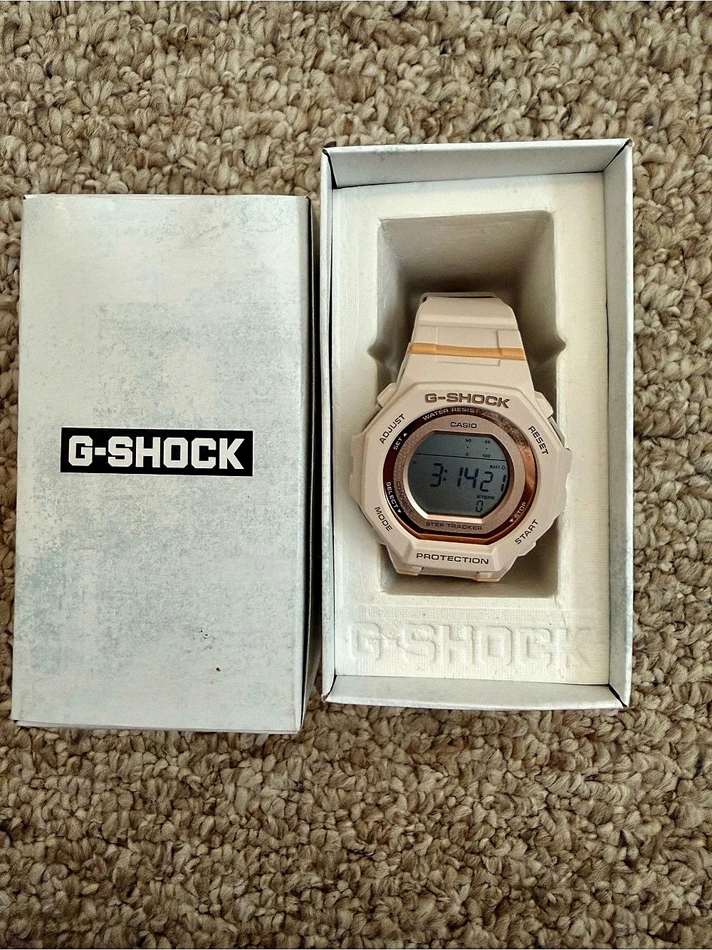 G-Shock Digital Beige Watch Like New